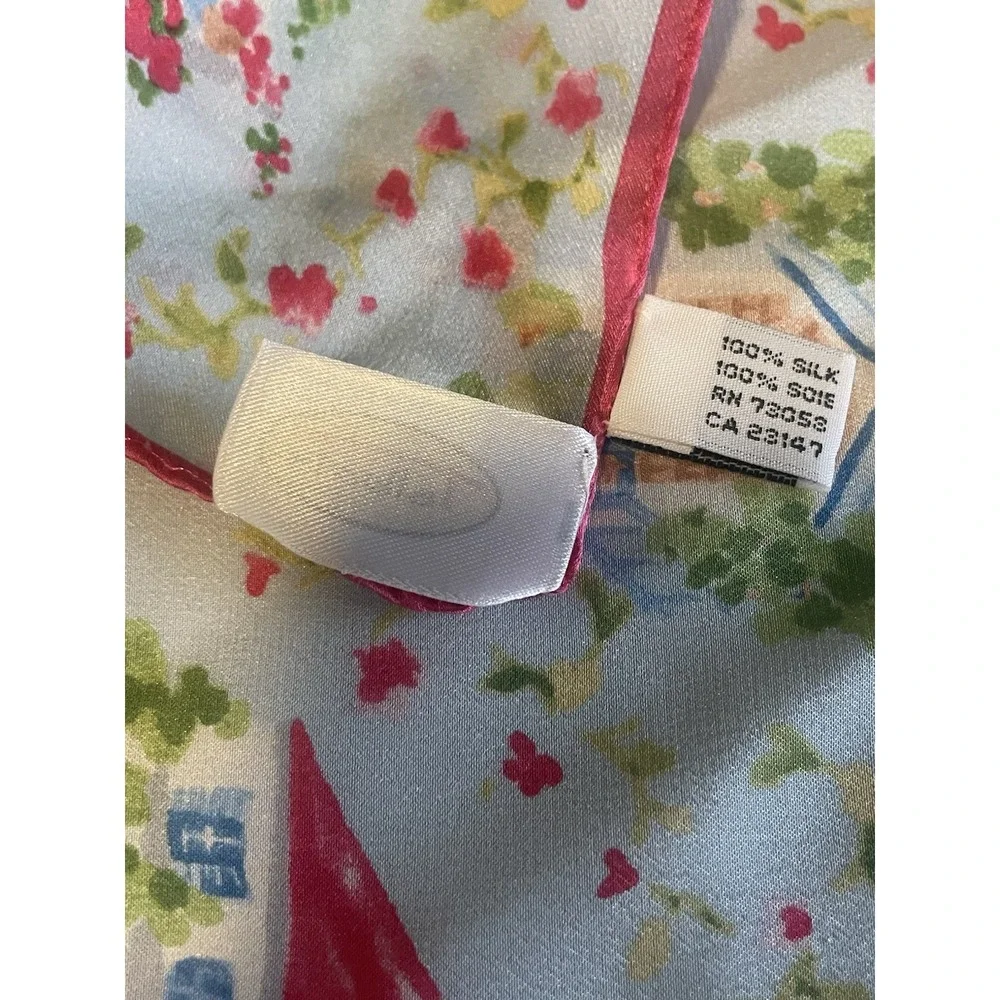 Talbots Silk Square Scarf 20